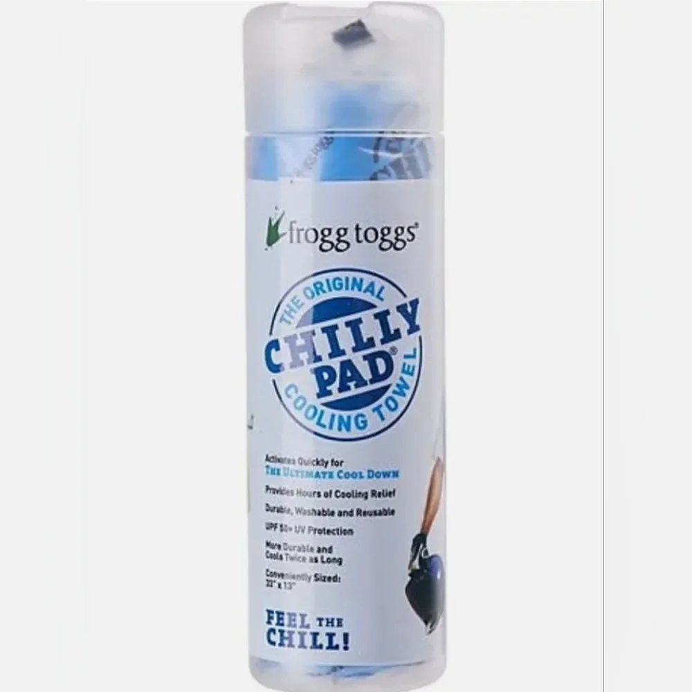 Frogg Toggs Chilly Pad Cooling Reusable Towel Blue 33